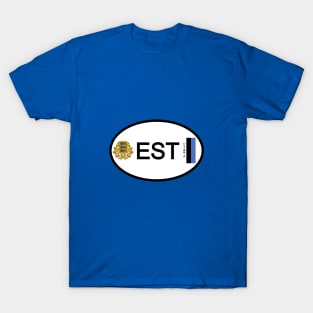 Estonia car country code T-Shirt